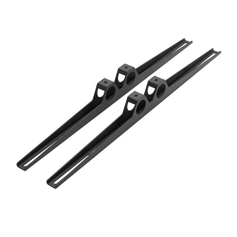 Premier Mounts Universal Flat Mount UFA, pair of black accessory rails