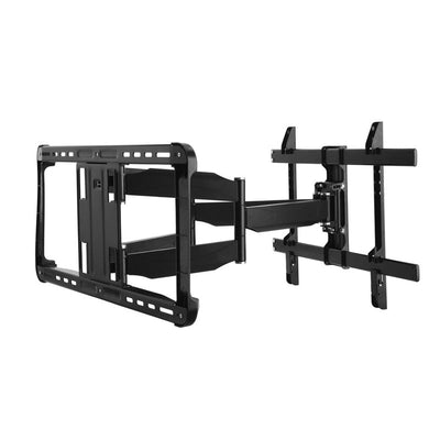 ProMounts Extra Large Full Motion TV Wall Mount UA-PRO640, dual-arm TV wall mount extended front view