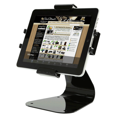 Peerless Theft Resistant Universal Tablet Desktop Mount (Black) PTM400S