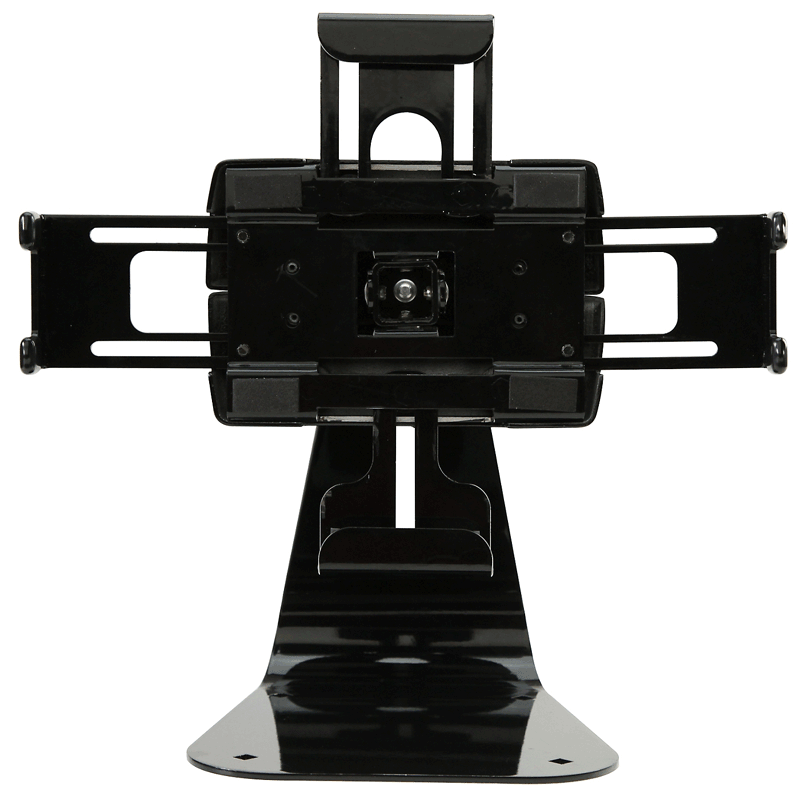 Peerless-AV Theft Resistant Universal Tablet Desktop Mount PTM400S, tablet desktop stand with support rails extended