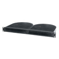 Middle Atlantic Blower Panel (1 RU, 100 CFM, 32dB, Anodized) QBP-2A