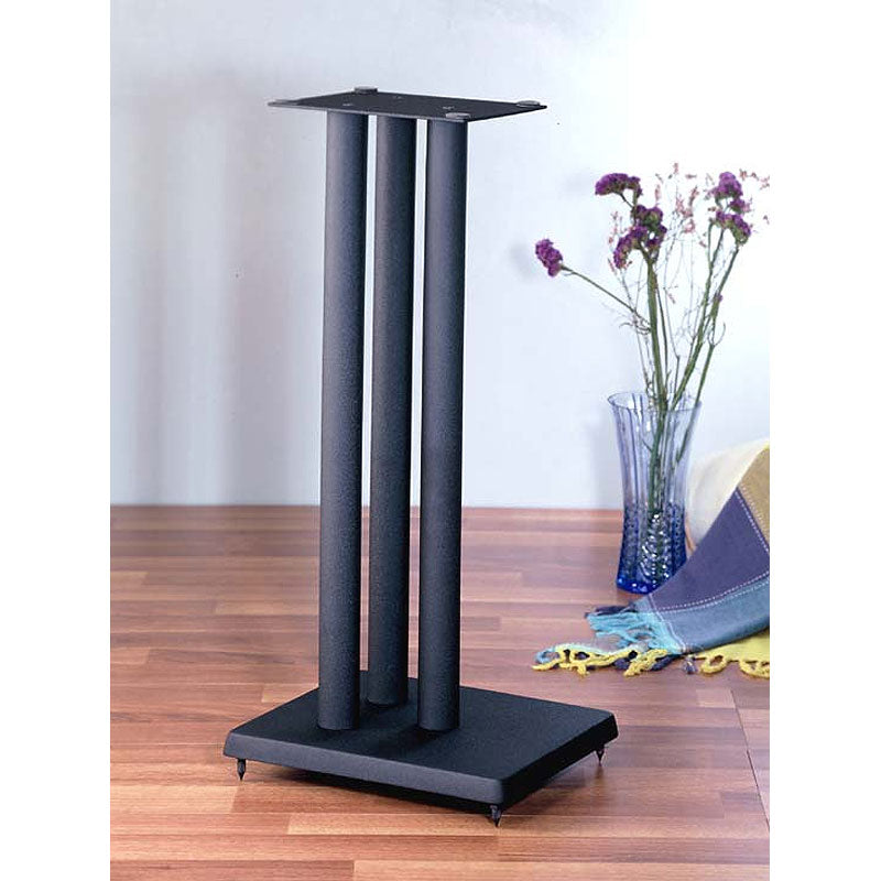 VTI RF Series 24 inch Cast Iron Speaker Stands (Black) RF24