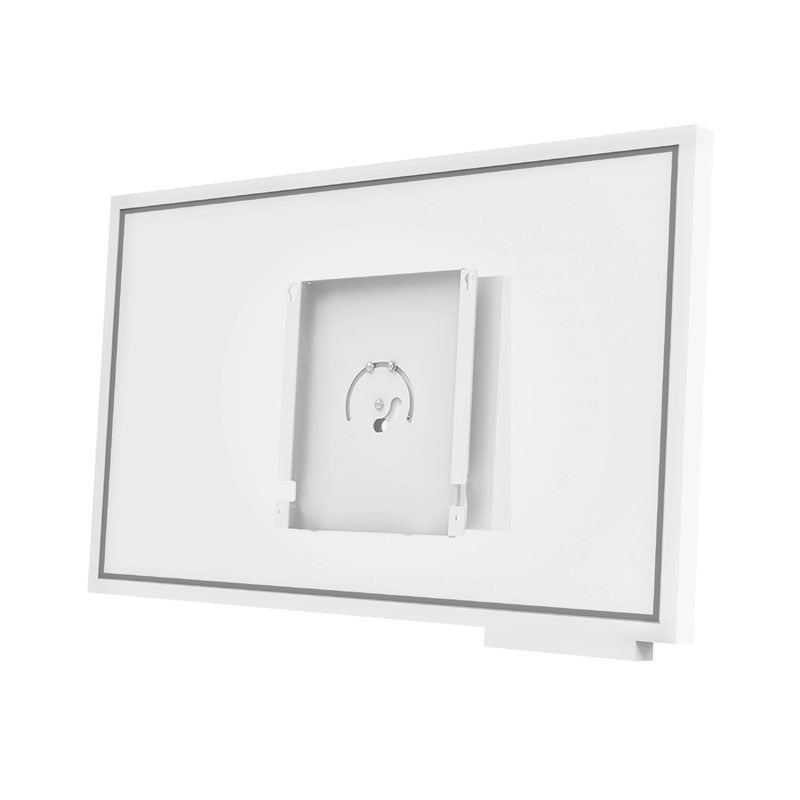 Peerless-AV Rotating Wall Mount RMI3-FLIP2, white in-wall display mount front view