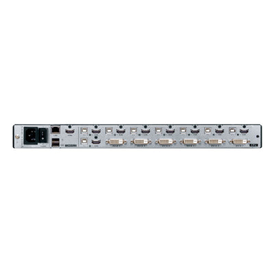 Middle Atlantic HD Rackmount Console RM-KB-LCD17KVMHD, rack-mount KVM front connection panel