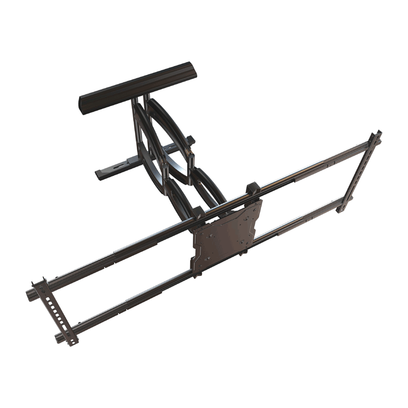 Crimson Robust Series Articulating Mount for Extra Large Screens RSA90, articulating ceiling mount frame in an extended three-quarter view