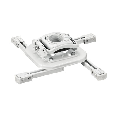 Chief RSMAUW CMS0305W CMS115W Bundle KITMD0305W, white projector mount front three-quarter view