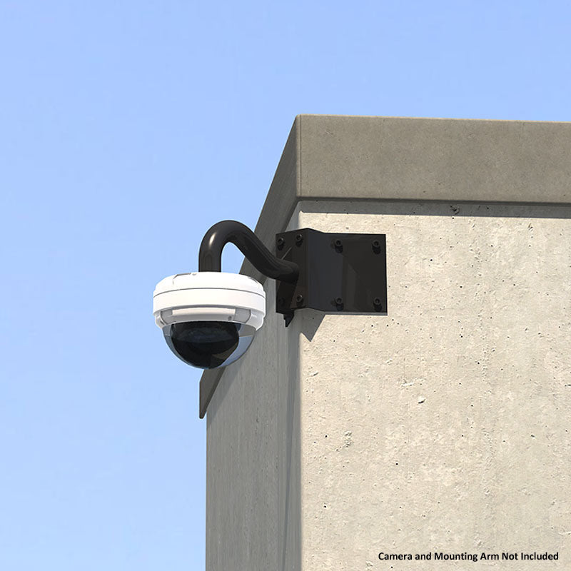 Crimson Corner Mounting Adapter for RW12 Security Camera Mount (Black) RW90