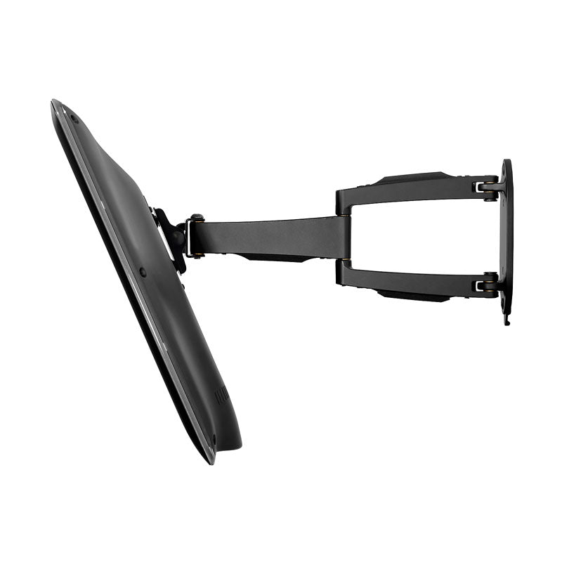 Peerless-AV SmartMount Small Articulating TV Wall Mount SA730P, articulating wall mount tilted side view