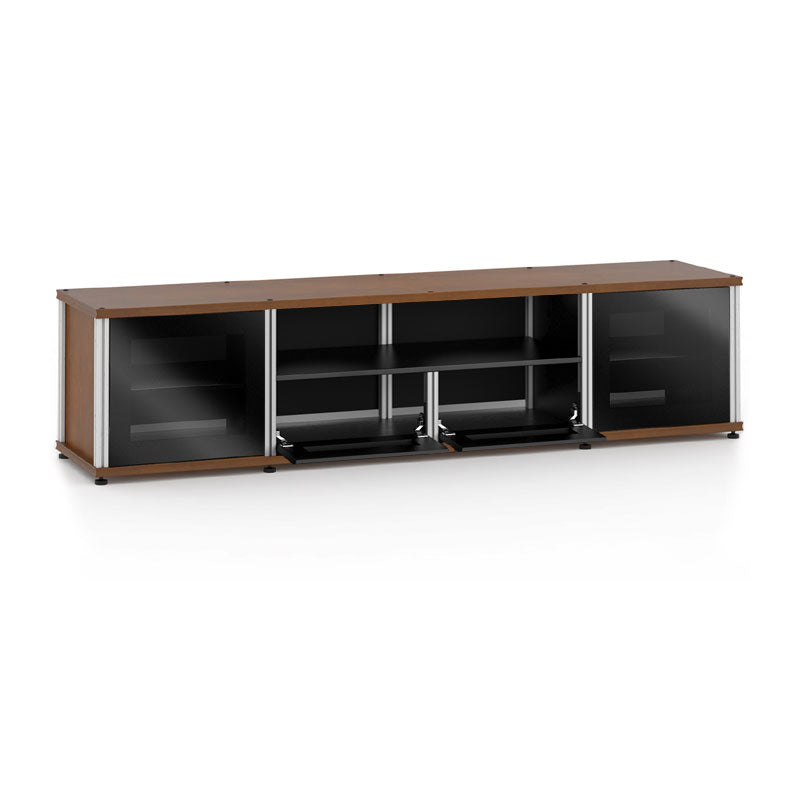 Salamander Designs Synergy 243 AV Cabinet 243C/BG/A, AV cabinet front three-quarter view