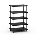 Salamander Designs Archetype 5.0 Audio Stand (5 Shelf, Black) A5/B