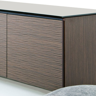 Salamander Designs Berlin 347 AV Cabinet C/BL347/WE, AV cabinet textured wood door detail