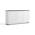 Salamander Designs Low Profile Milan 337 AV Cabinet C1/ML337/WH/BK