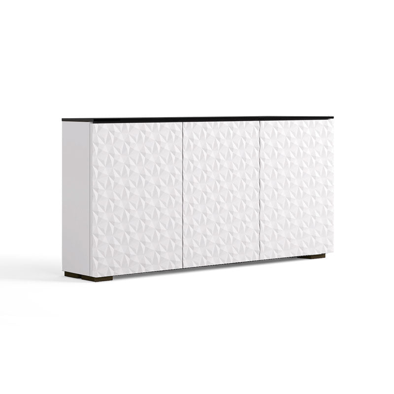 Salamander Designs Low Profile Milan 337 AV Cabinet C1/ML337/WH/BK
