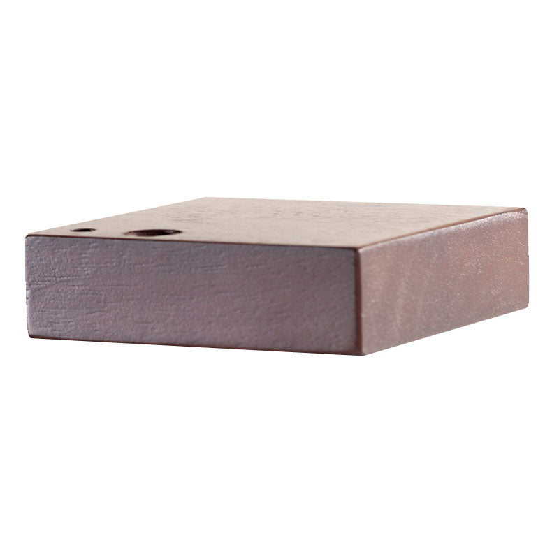 Salamander Designs Low Profile Wood Feet (Set of 4, Espresso) CA/BF2/4/E