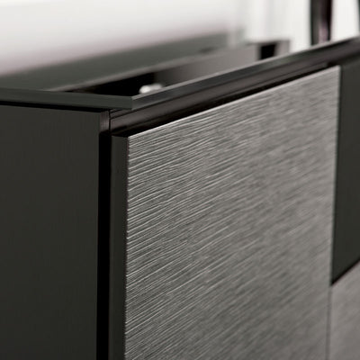 Salamander Designs Chicago 347 AV Cabinet C/CH347/BO, AV cabinet textured door detail