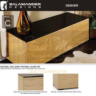 Salamander Designs Denver 347 AV Cabinet C/DV347/NO, AV cabinet material and finish details