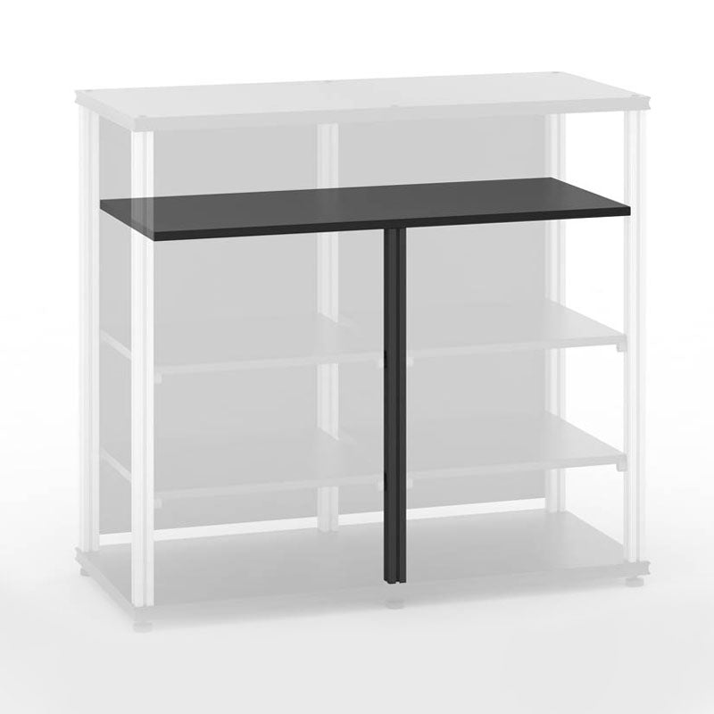 Salamander Designs Synergy Shelf (Double, 27.75 in, Black Post) SA/DS30/B