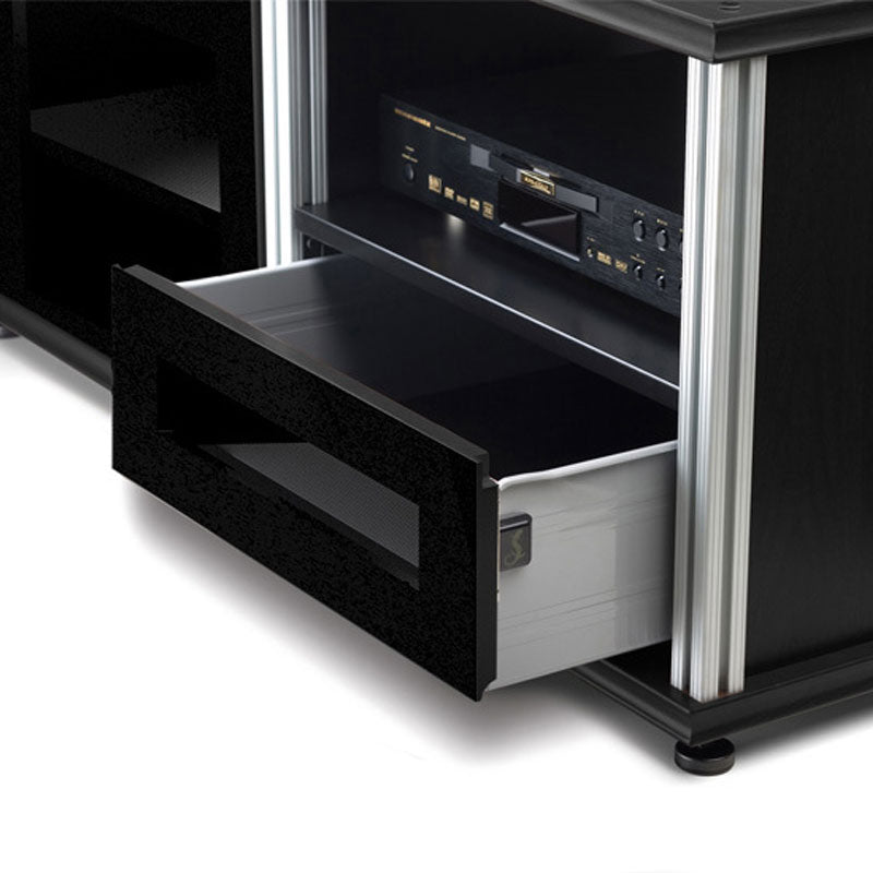 Salamander Designs Synergy Drawer (Black Glass) SA/MD/BG