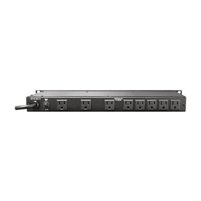 Salamander Designs Rack Mounted Power Distribution Unit SA/RM/PDU, rack-mount power strip rear outlet view