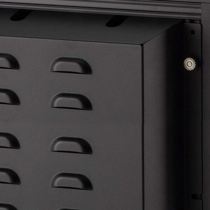 Salamander Designs Extended Rear Panel SA/XR40, AV cabinet vented door detail