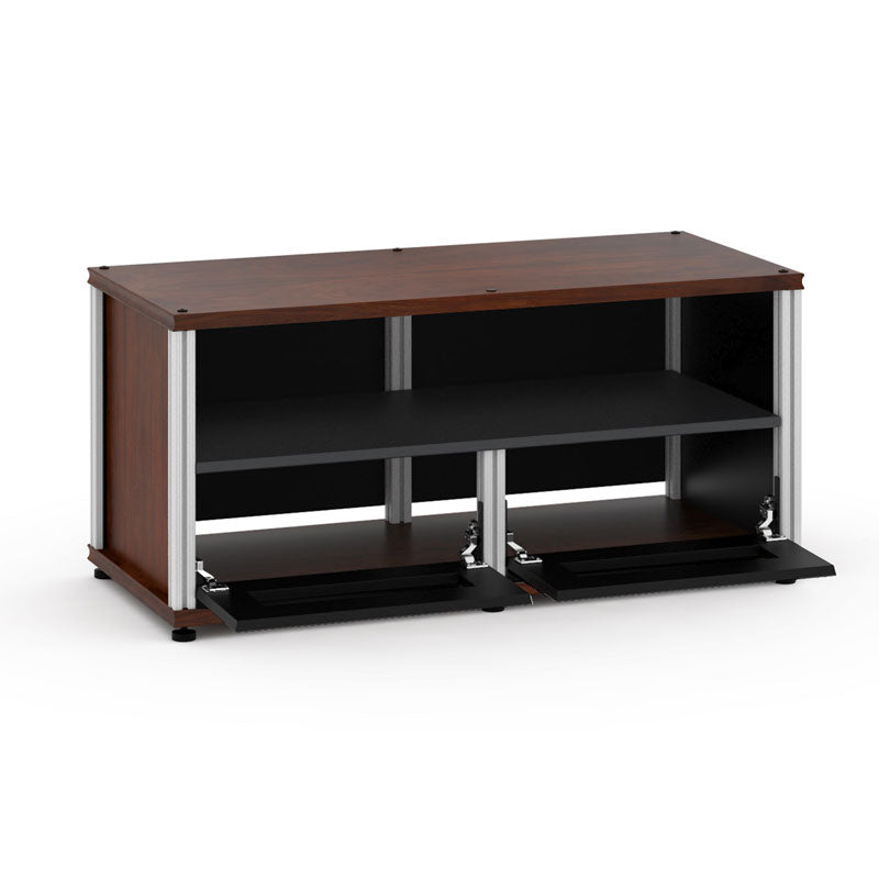 Salamander Designs Synergy 223 AV Cabinet SB223W/BG/A, media console front three-quarter view