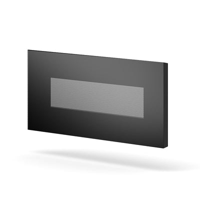 Salamander Designs Synergy 10 Door (Drop Down, Black Glass) SDD10/BG