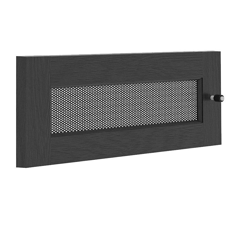 Salamander Designs Synergy 10 Door (Black Oak,  Perf Steel) SD10BO/P