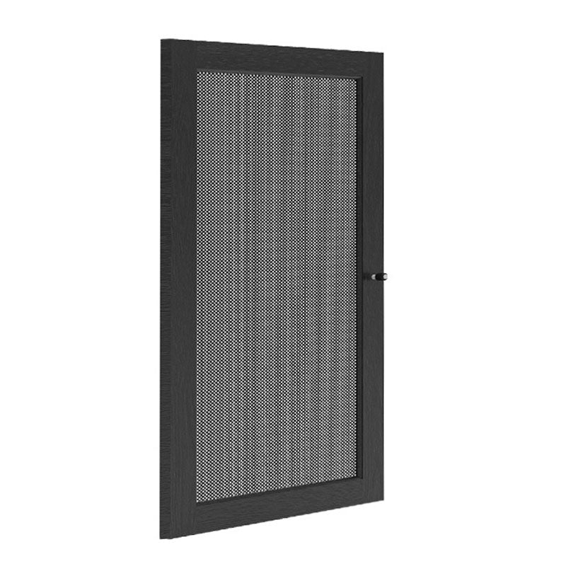 Salamander Designs Synergy 40 Door (Black Oak,  Perf Steel) SD40BO/P
