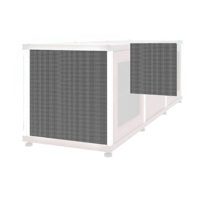 Salamander Designs Synergy 20 Side Panels (Set of 2,  Perf Steel) SS20/P