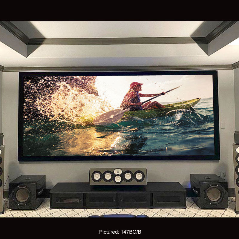Salamander Designs Synergy 147 AV Cabinet 147W/A, AV cabinet installed home theater view