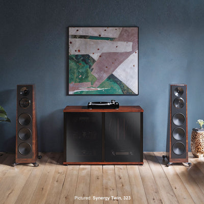 Salamander Designs Synergy 329 AV Cabinet SB329C/BG/A, AV cabinet installed room view