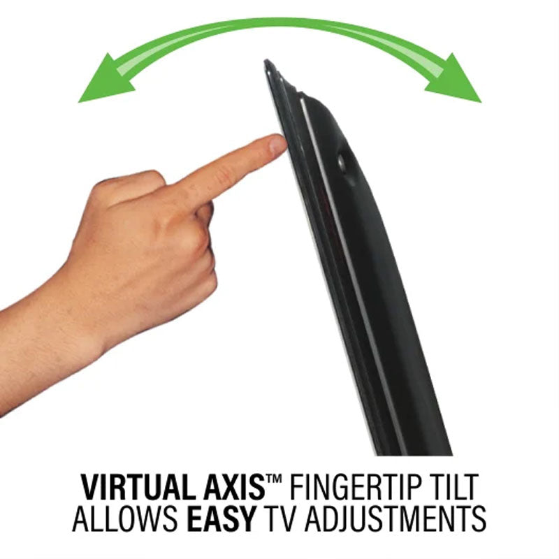 Sanus Large Super Slim Full Motion TV Mount VLFS820-B2, TV wall mount fingertip tilt adjustment