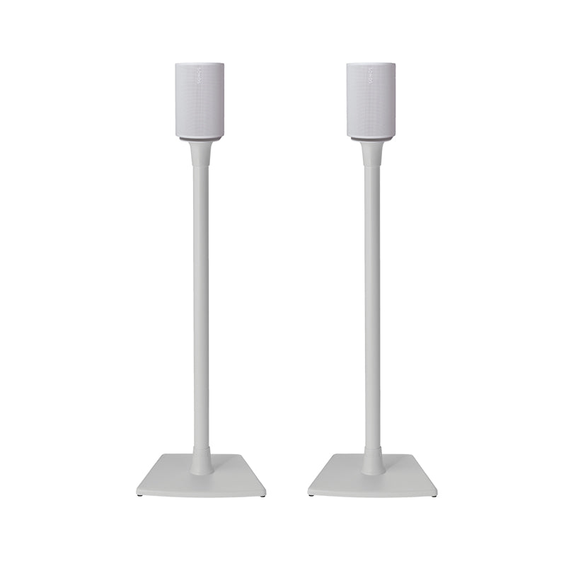 Sanus Fixed Speaker Stands (34 inch, Pair, Sonos Era 100, WHT) WSSE12-W2