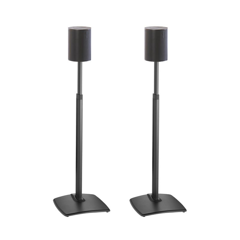 Sanus Height Adjust Speaker Stands (Pair, Sonos Era 100, BLK) WSSE1A2-B2