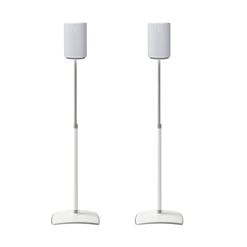 Sanus Height Adjust Speaker Stands (Pair, Sonos Era 100, WHT) WSSE1A2-W2