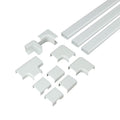 Sanus 10-Piece Cable Organization Kit (45 x 1.5 inch, White) CCS3KWH