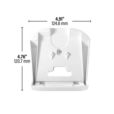 Sanus Fixed Speaker Wall Mount WSFME31-W2, white speaker wall bracket front dimensions