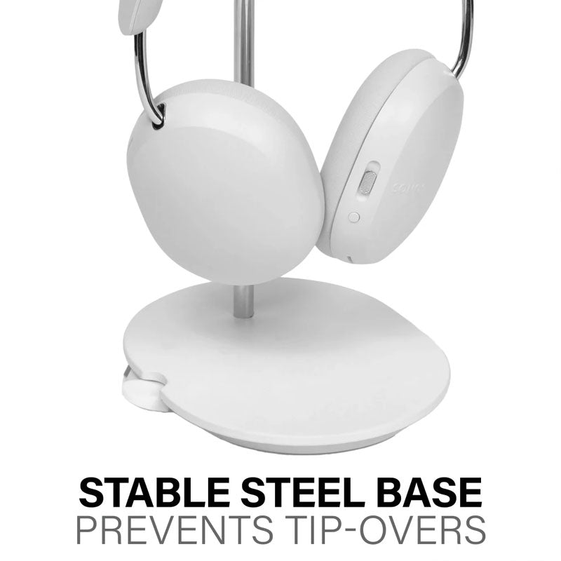 Sanus Wireless Sonos Ace Headphone Hanger WSHSH1-W2, headphone stand stable steel base