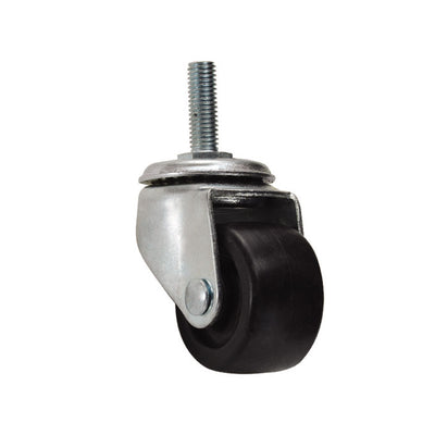 Sanus Open Frame AV Rack Casters CA6CK-B1, threaded caster, right side view