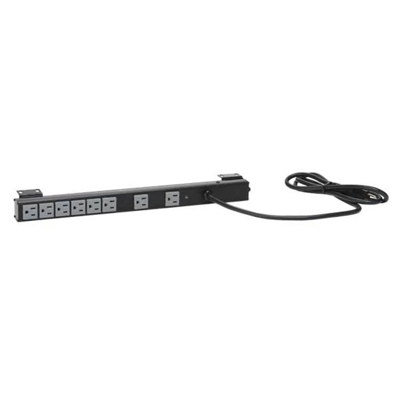 Sanus Rack Mount Power Strip (12 RU, 8 Outlet, Surge) CAPS12-B1
