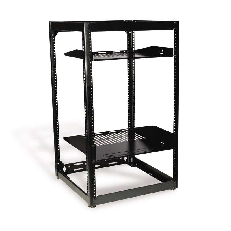 Sanus Open Frame AV Rack (20 RU, Stack or Wall Mount) CFR1620-B1