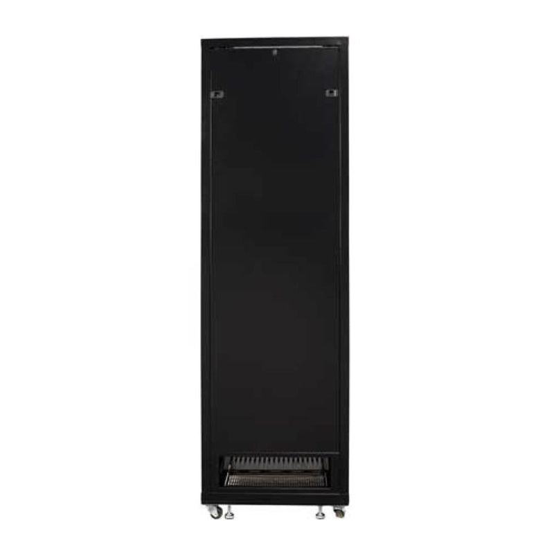 Sanus Component Series AV Rack CFR2144-B1, AV equipment rack rear view