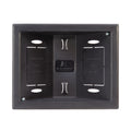 Sanus Elements In-Wall Low Voltage Box (Black) ELM803-B1