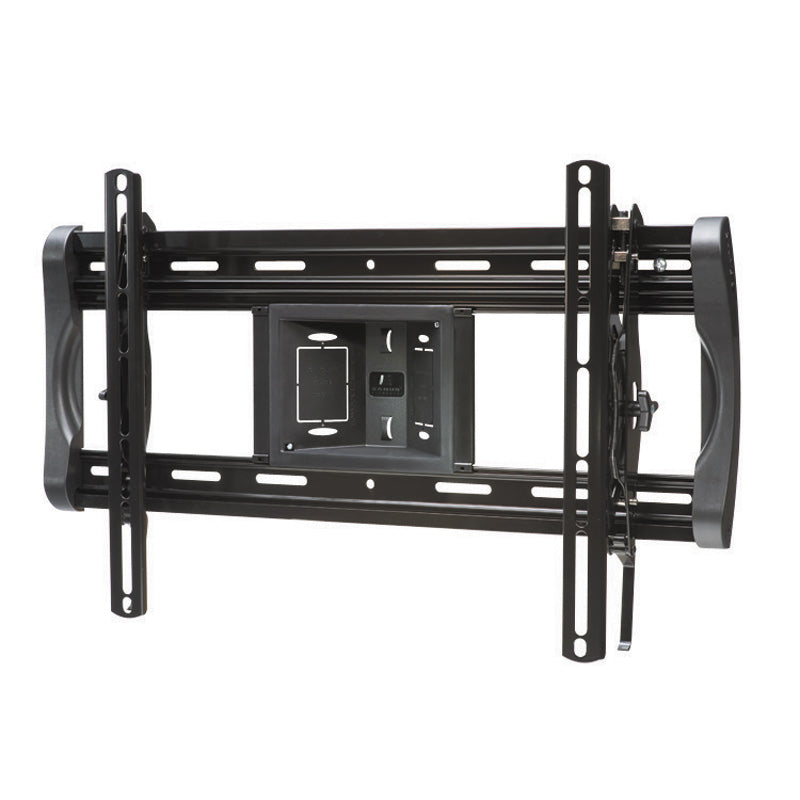 Sanus Elements In-Wall Low Voltage Box ELM803-B1, large display wall mount front view