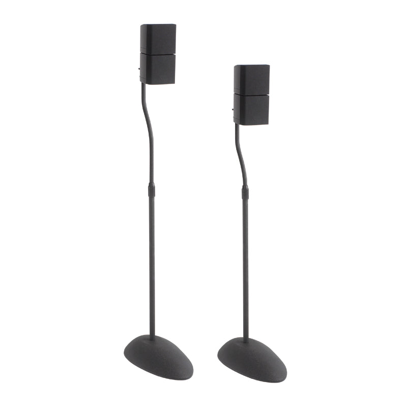 Sanus Adjustable Height Satellite Speaker Stands (26-39 inch) HTB3-B1