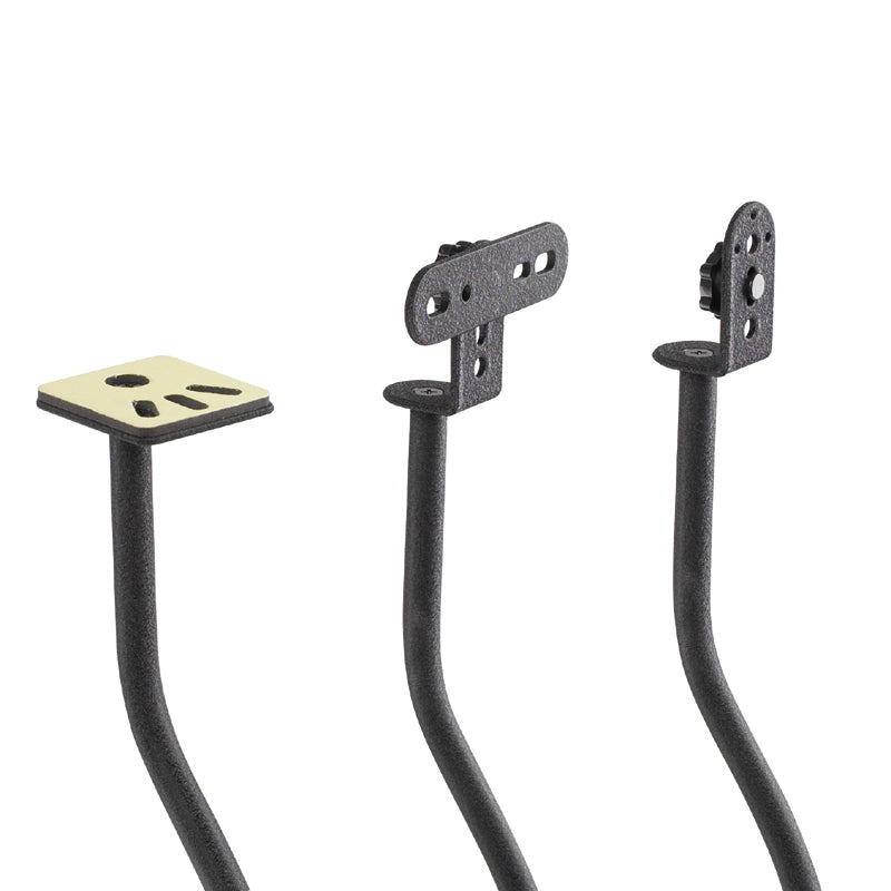 Sanus Adjustable Height Satellite Speaker Stands HTB3-B1, speaker mounting bracket options