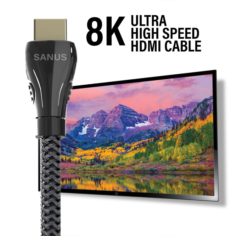Sanus 8K Ultra High Speed HDMI Cable SAC-21HDMI4, HDMI cable with display