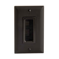 Sanus Cable Access Brush Wall Plate (Black) SA-IWCM1-B1