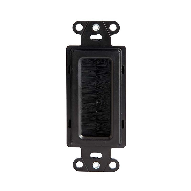 Sanus Cable Access Brush Wall Plate SA-IWCM1-B1, cable wall plate brush insert
