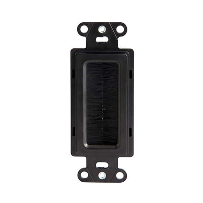 Sanus Cable Access Brush Wall Plate SA-IWCM1-B1, cable wall plate brush insert